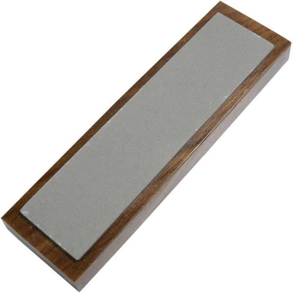 Eze Lap 2 x 8" Bench Stone Sharpener Wood Base | Fine 72F