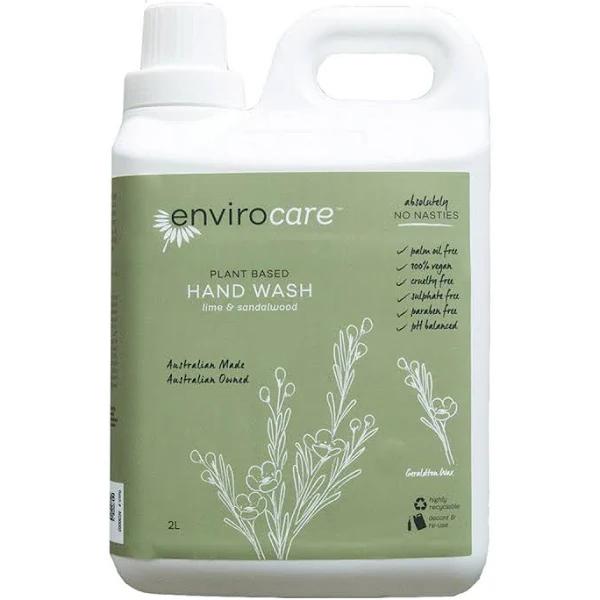 EnviroCare Hand Wash Lime Sandalwood 2L