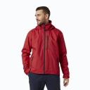 Helly Hansen Crew Hooded Red Jacket - M