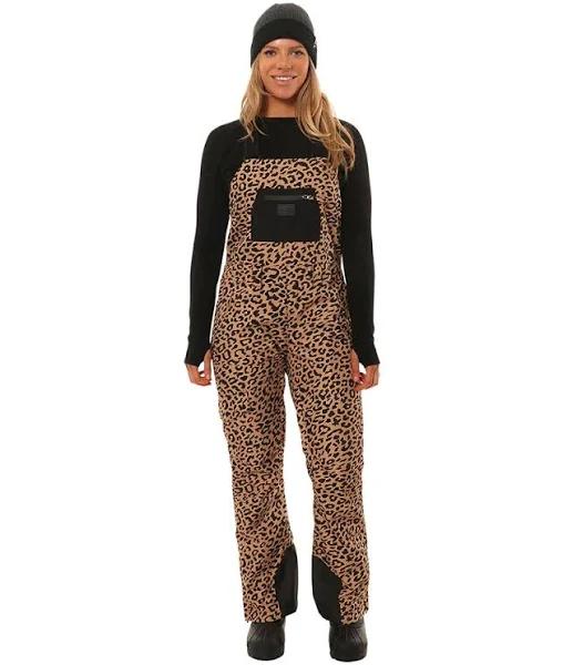 XTM Snow Bib & Brace Harper Ladies Snow Pant - Leopard 12