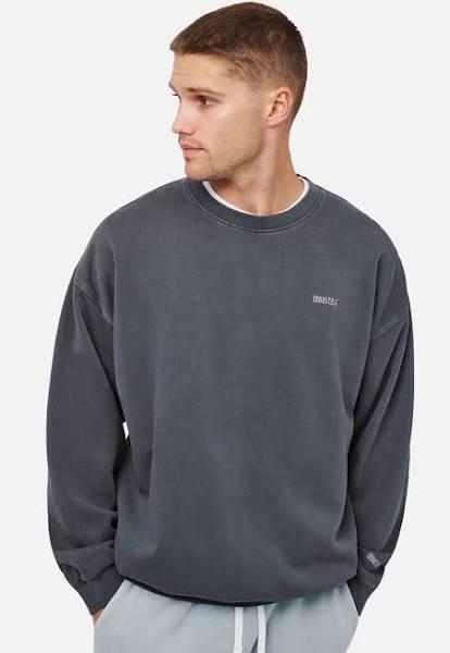 The Del Sur Sweat - Slate, M - Industrie Clothing | Men's Fashion Online