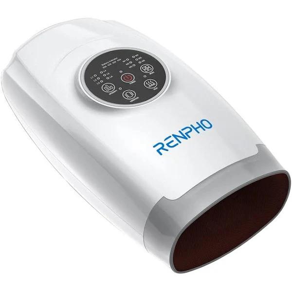 RENPHO Hand Massager With Heat - White - AfterPay & zipPay Available