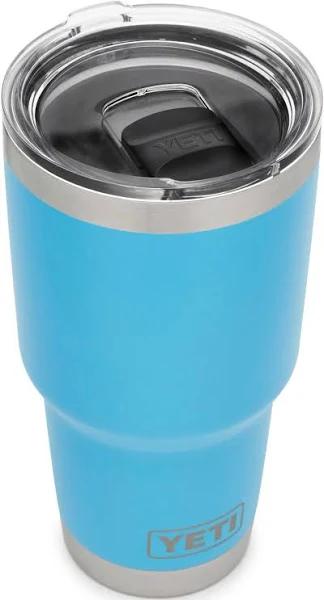 Yeti Rambler 30 oz Cooler - Reef Blue, Stainless Steel, Golf Accessories