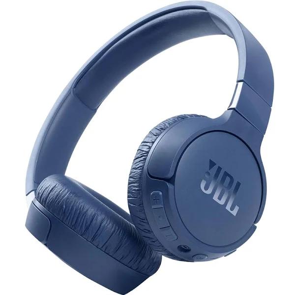 JBL Tune 660NC Bluetooth Wireless, On-ear, Active Noise-cancelling Headphones Blue