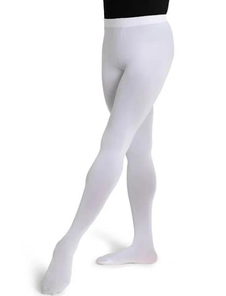 Capezio Ultra Soft Footed Tight - Adult White / Large/X-Large