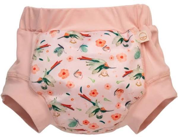 Nestling: Wee Pants Training Undies - Pink Hummingbird (3-4 Years)