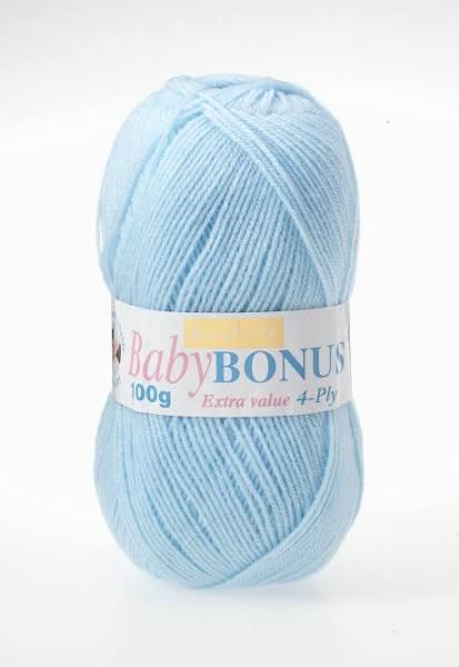 Hayfield Baby Bonus 4 Ply 100g Baby Blue 854