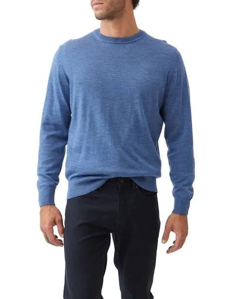 Rodd & Gunn Ferndale Knit - in Ocean, Size L