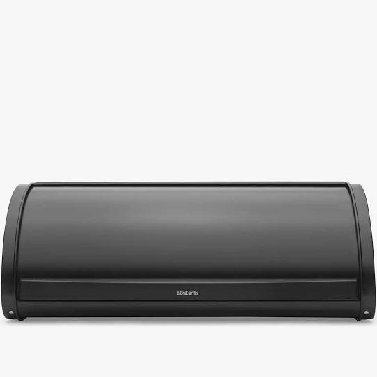 Brabantia Bread Bin Roll Top Large | Matt Black