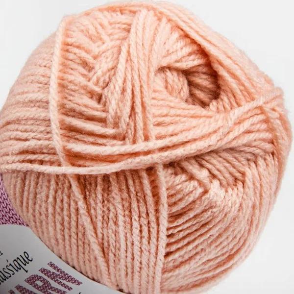 Birch Classique Knitting Yarn 100% Premium Acrylic 100g Ball 8ply -Peach