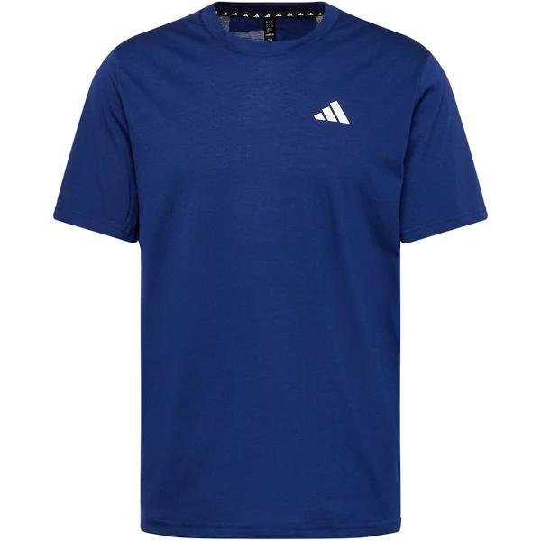 Adidas Train Essentials Feelready Training T-Shirt - Dark Blue/White Mens