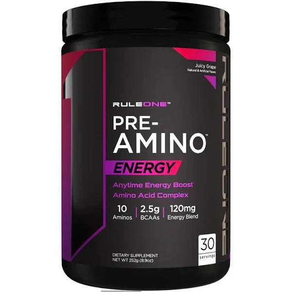 Rule 1 Pre Amino 30 Serves Juicy Grape