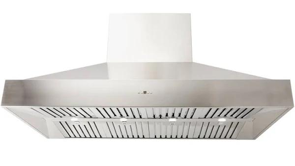 Schweigen 150cm Silent BBQ Alfresco Pyramid Rangehood With Isodrive SE.3200 Motor - Stainless Steel