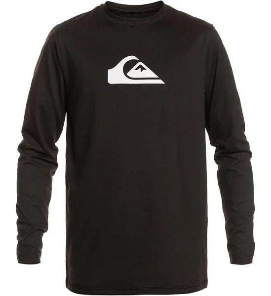 Quiksilver Men's Solid Streak LS Long Sleeve Rashguard Surf Shirt