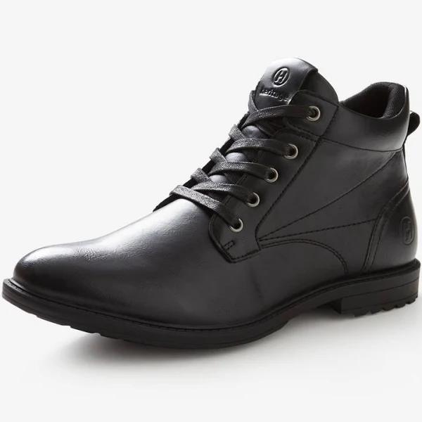 Rivers Bentley Lace Boot - Size 8 - Mens - Black