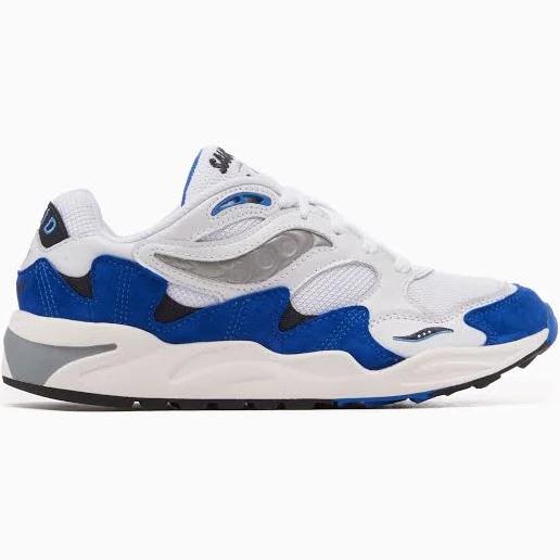 Saucony Grid Shadow 2 (White / Blue) Sneaker