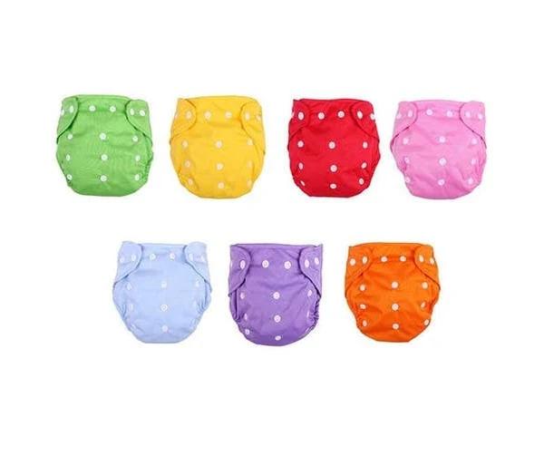 Rainbow Adjustable Reusable Cloth Nappies Washable Diaper Training Pants