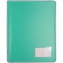 Bantex Zipper Binder 2D Ring 25mm A4 Green