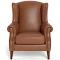 Classic Wing Leather Armchair Nutmeg by Freedom