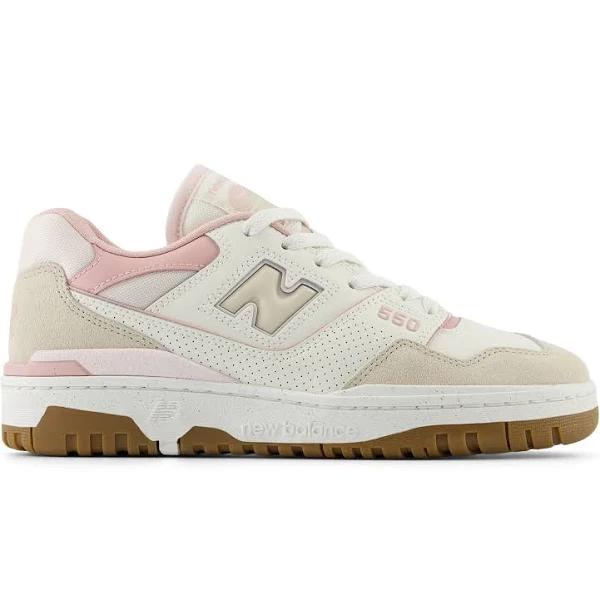 New Balance Women's BBW550 Sea Salt/Pink Granite/Orb Pink - Size 11