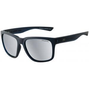 Dirty Dog Kooky Satin Mirror Polarised Sunglasses - Blue/Grey/Silver