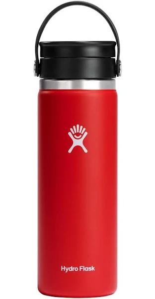 Hydro Flask 20 oz Wide Mouth with Flex SIP Lid Stainless Steel Reusable Water Bottle Goji - Vacuum Insulated, Dishwasher Safe, BPA-Free, Non-toxic