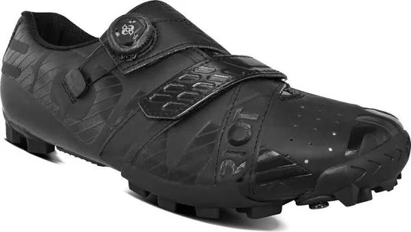 Bont Riot MTB+ Boa Shoes Black/Black Size 42 Wide-Fit