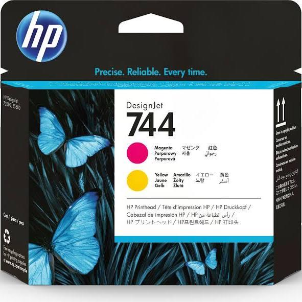 HP 744 Magenta/Yellow DesignJet Printhead