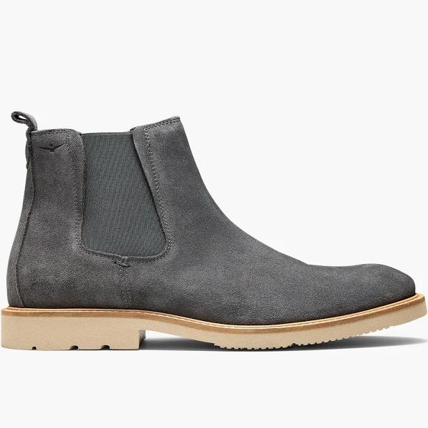 Aquila Lesnar Suede Chelsea Boots in Grey 45