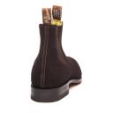 R.M. Williams Brown Suede Craftsman Chelsea Boots