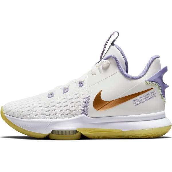 Nike LeBron Witness 5 Summit White Metallic Bronze