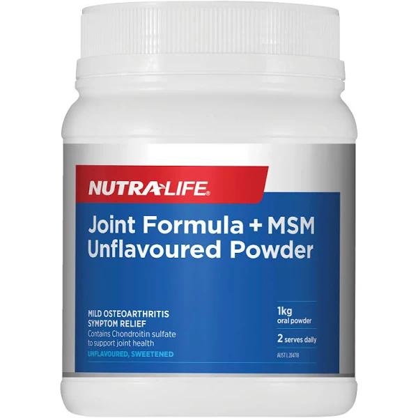 Nutra-Life Joint Formula + MSM Powder Unflavoured / 1kg