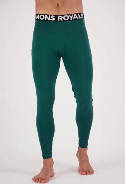 Official Mons Cascade Merino Flex Legging - Evergreen - S