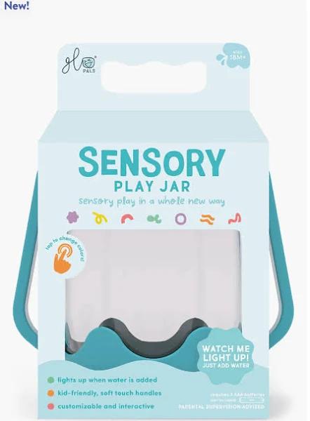 Glo Pals Sensory Play Jar Blue