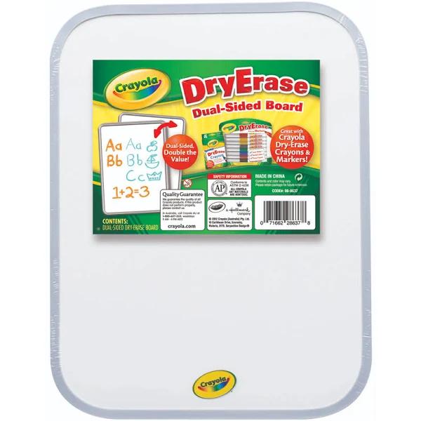 Crayola Dry Erase Dual Sided Board (280x215mm)