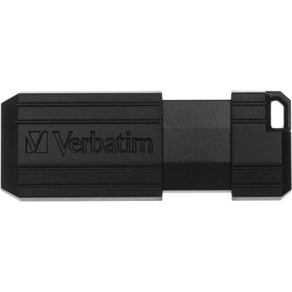 Verbatim Pinstripe - USB Drive 64 GB - Black