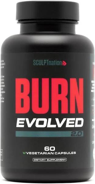 Sculpt Nation by V Shred Burn Thermogenic Fat Burner for Men & Women - Daytime Fat Burner Metabolism Booster - Premium Capsimax Cayenne Pepper,