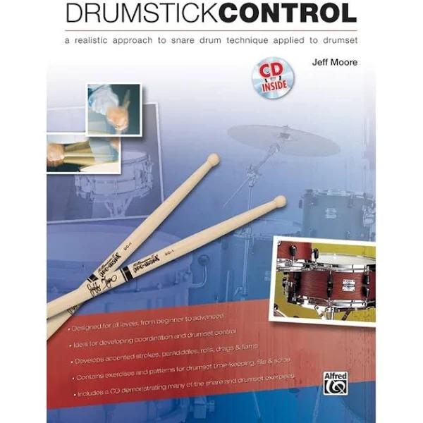 Alfred Music Drumstick Control Snare Drum Book/CD