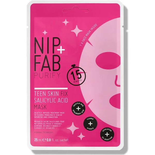 NIP+FAB Teen Skin Fix Salicylic Acid Sheet Mask