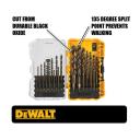 DeWalt Black and Gold Drill Bit Set (21-Piece) DWA1181