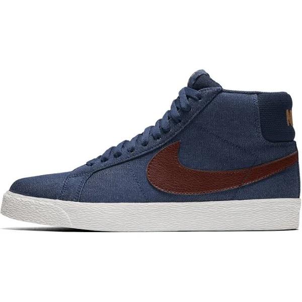 Nike SB Zoom Blazer Mid Binary blue/dark Team Red 864349-467 Men's ...