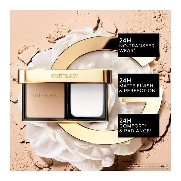 David Jones Guerlain Parure Gold Skin Control Compact Foundation Refill in N Neutral/Neutre, Size 10g