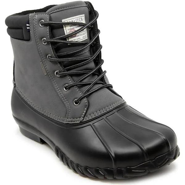 Nautica Men's Boots Channing - Color: Charcoal/Black - 11 Medium US