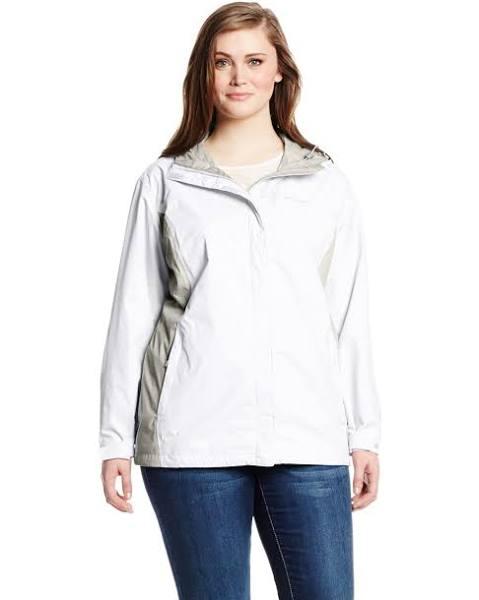 Columbia Women's Arcadia II Jacket Plus Size 1x White