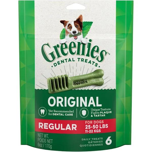 Greenies Original Dog Dental Treat Regular 170g