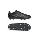 adidas-Copa Pure II League Firm Ground Boots-Kids-Core Black / Carbon / Grey One-1