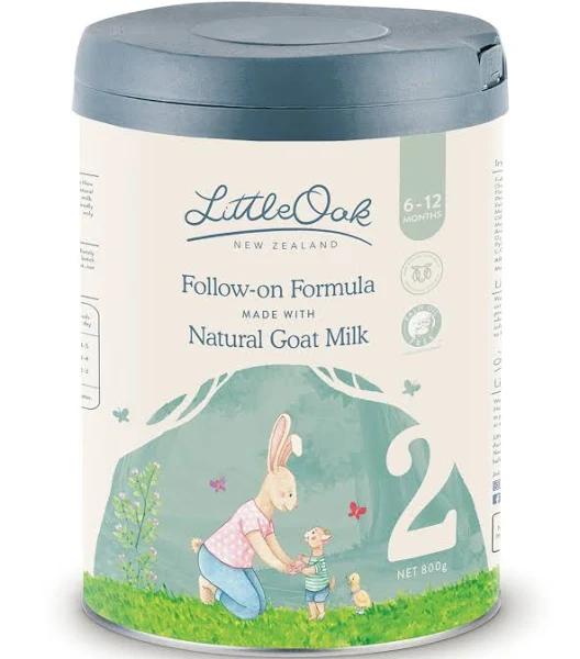 LittleOak Natural Goat Milk Follow-On Formula - Stage 2 800g