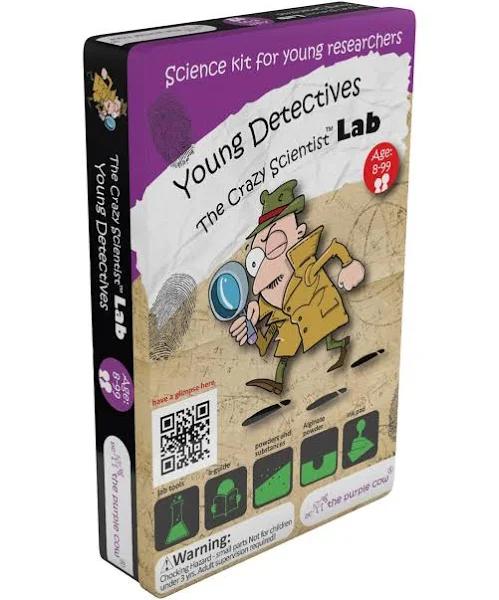 The Purple Cow The Crazy Scientist Lab Young Detectives Science Kit