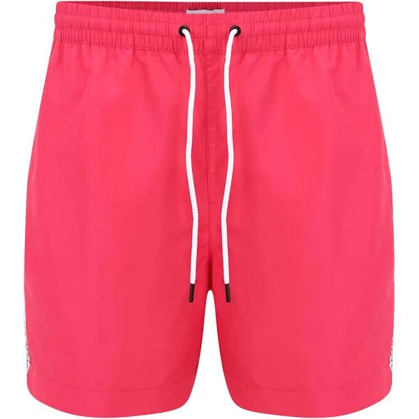 Calvin Klein Medium Drawstring Swim Shorts - Dark Pink