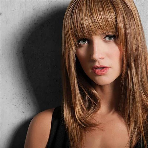 Hairdo Modern Fringe Clip in Bang, R1416T Buttered Toast